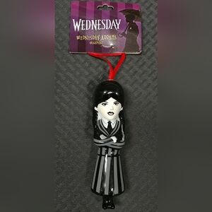 Wednesday Addams Ornament 4" Shatterproof Decoupage Addams Family Decoration
